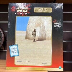 Star Wars Episode 1 Poster Puzzle 1999 2' X 3'